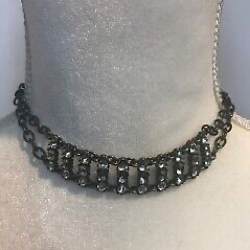 Sugarfix by Baublebar Layered Chain choker with stones NWT